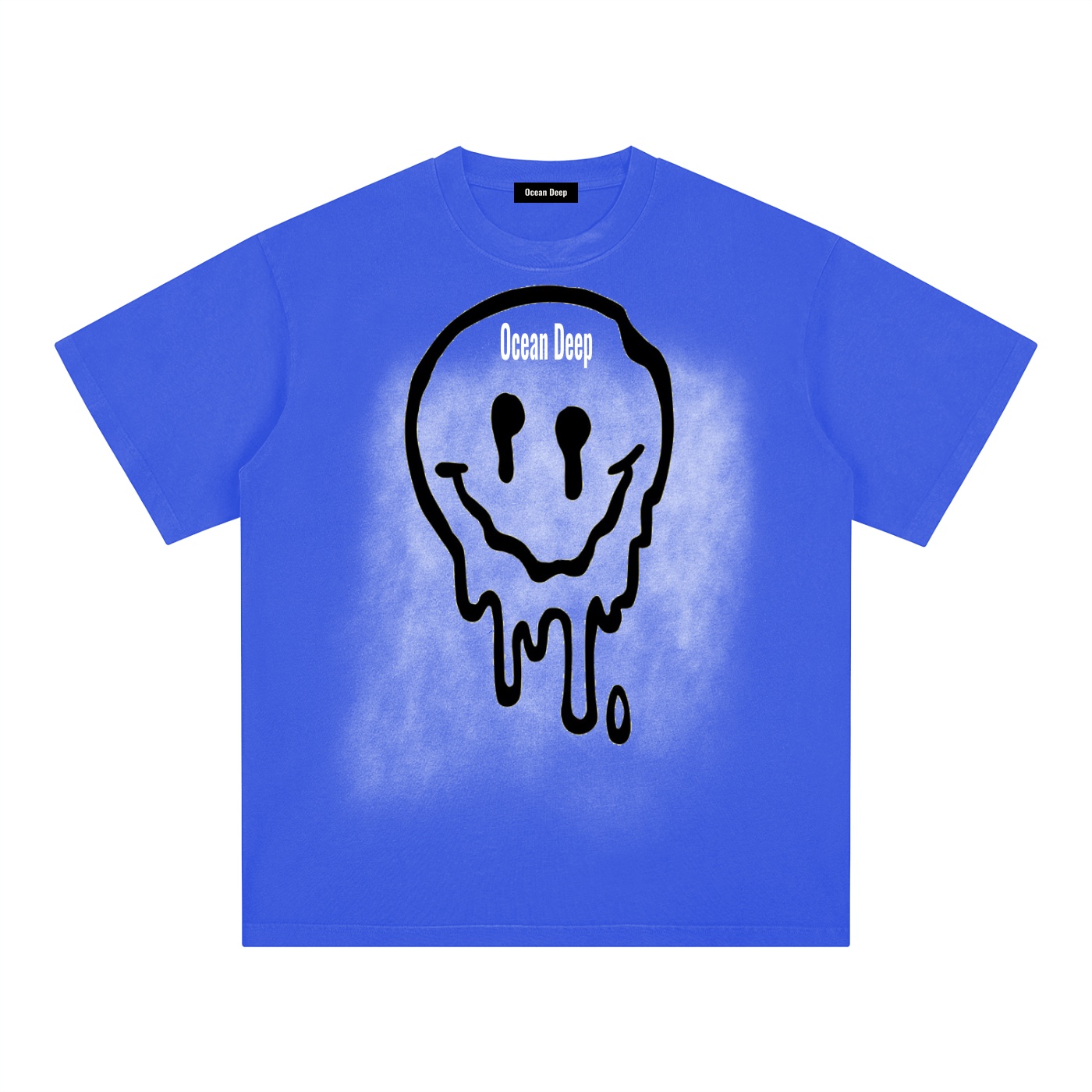 Square Patch Monkey Washed T-Shirt - Image 3