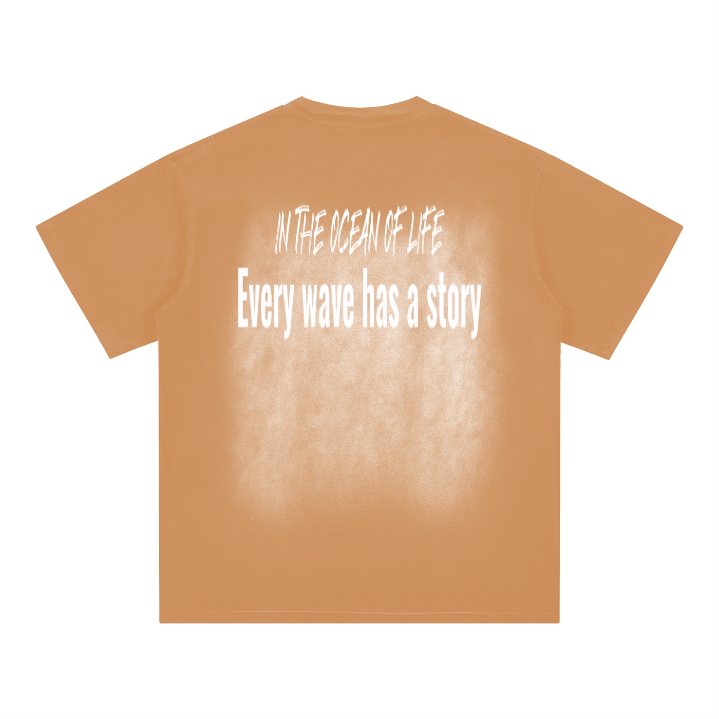 Square Patch Monkey Washed T-Shirt - Image 6