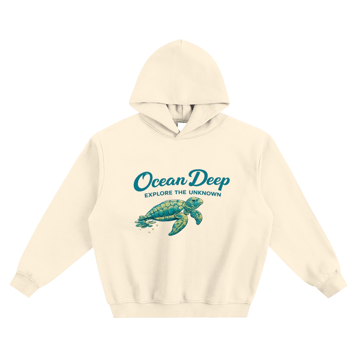 Fleeced Boxy Hoodie - Image 3