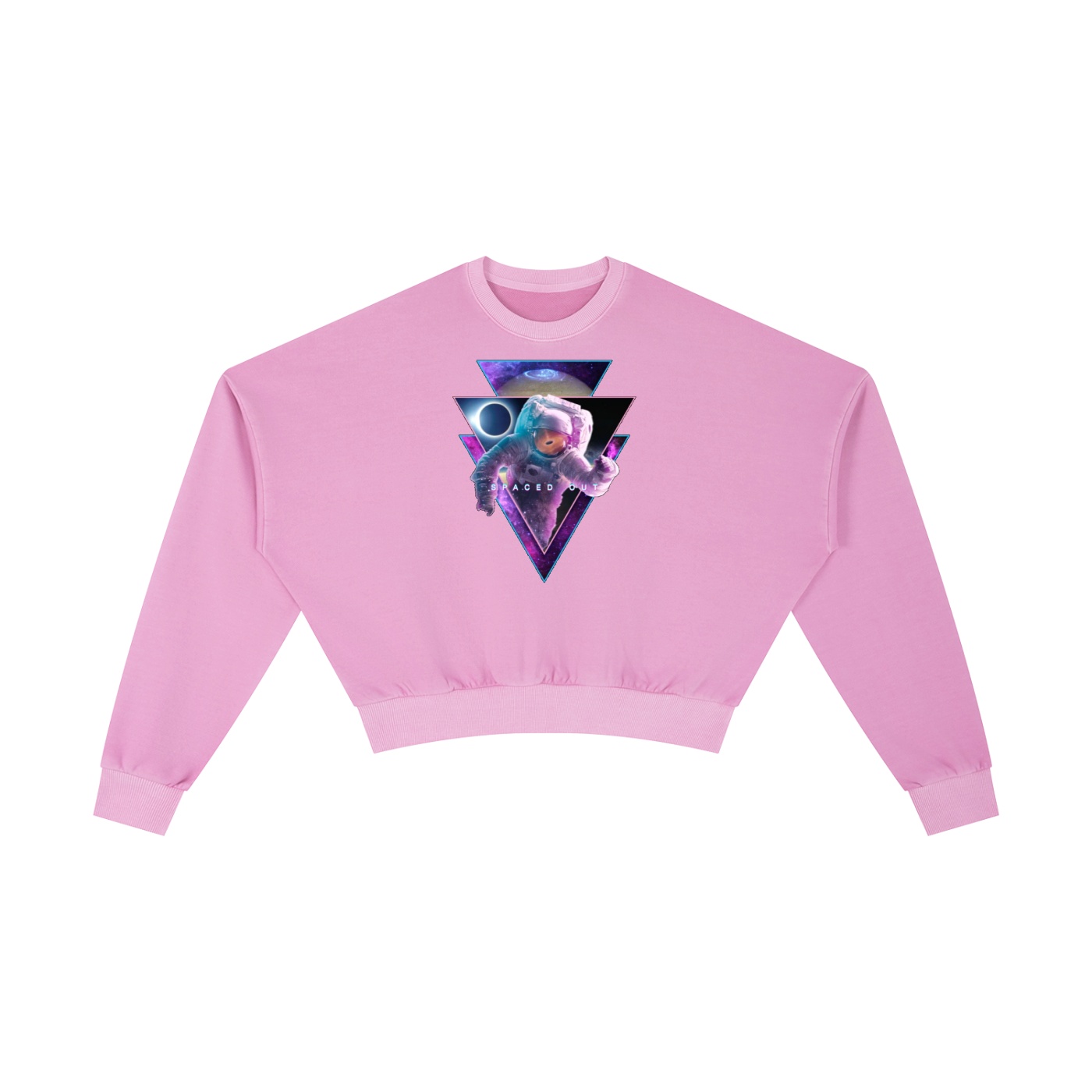 Vintage Washed Cropped Sweatshirt - Image 5